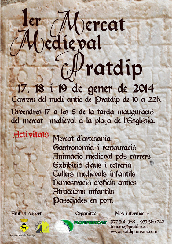 1er Mercat Medieval Pratdip